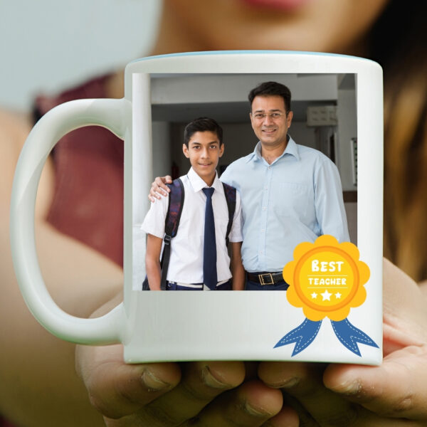 Personalized Teacher's Day Mug with Photo