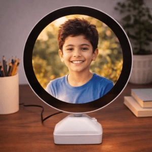 Personalized Circular Photo Night Lamp