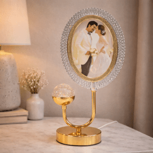 Crystal Finish LED Photo Display Lamp | Birthday | Anniversary | Gifting