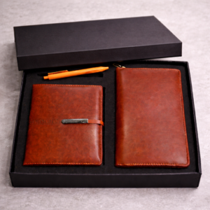 Personalized Leather Writing Set with Gift Box