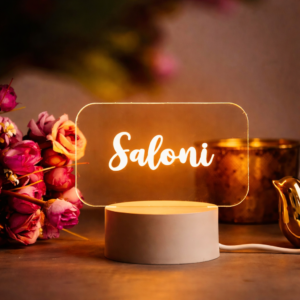 Customized Acrylic Name LED Lamp