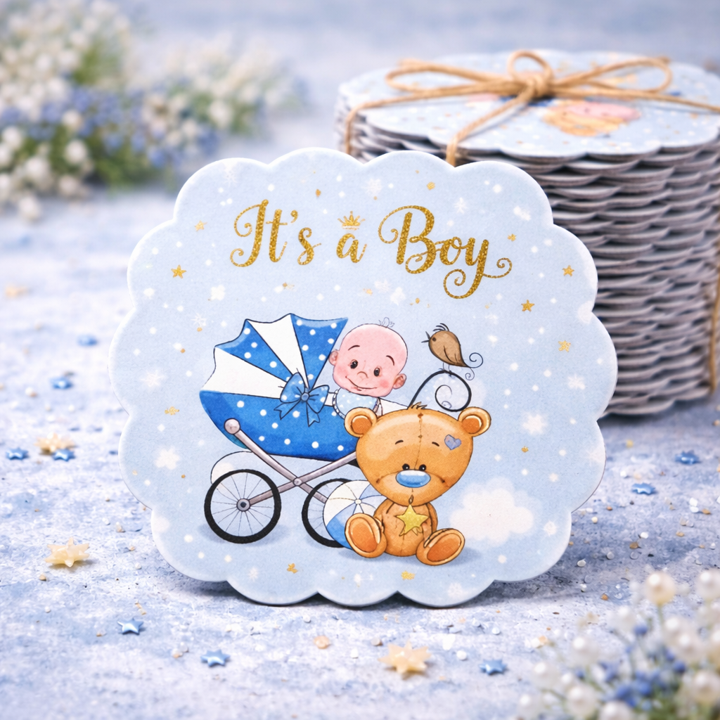 It’s a Boy Baby Announcement Decorative Plaque