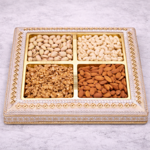 Festive Dry Fruit Tray Gift Hamper