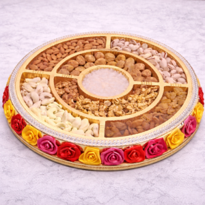 Festive Dry Fruit Tray Gift Hamper