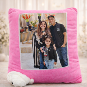 Personalised Photo Cushion- Soft Decorative Pillow
